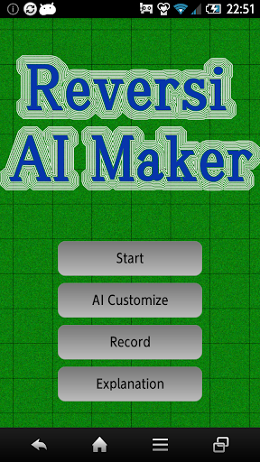 AI Maker Reversi