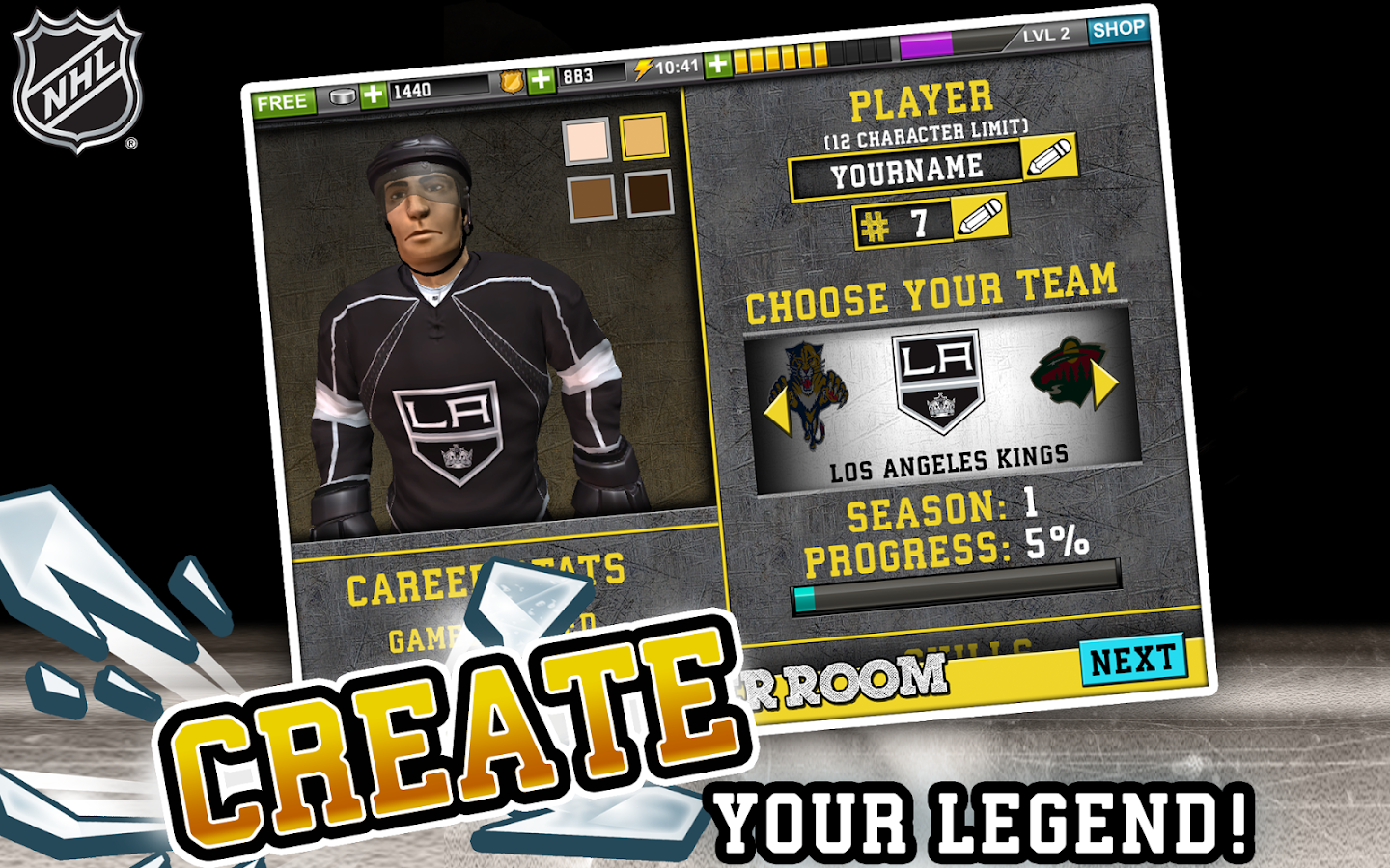 NHL Hockey Target Smash - screenshot