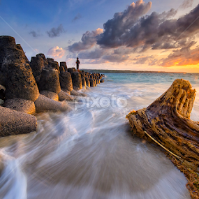 The Shore of Dying Dreams by Hendri Suhandi - Landscapes Sunsets & Sunrises