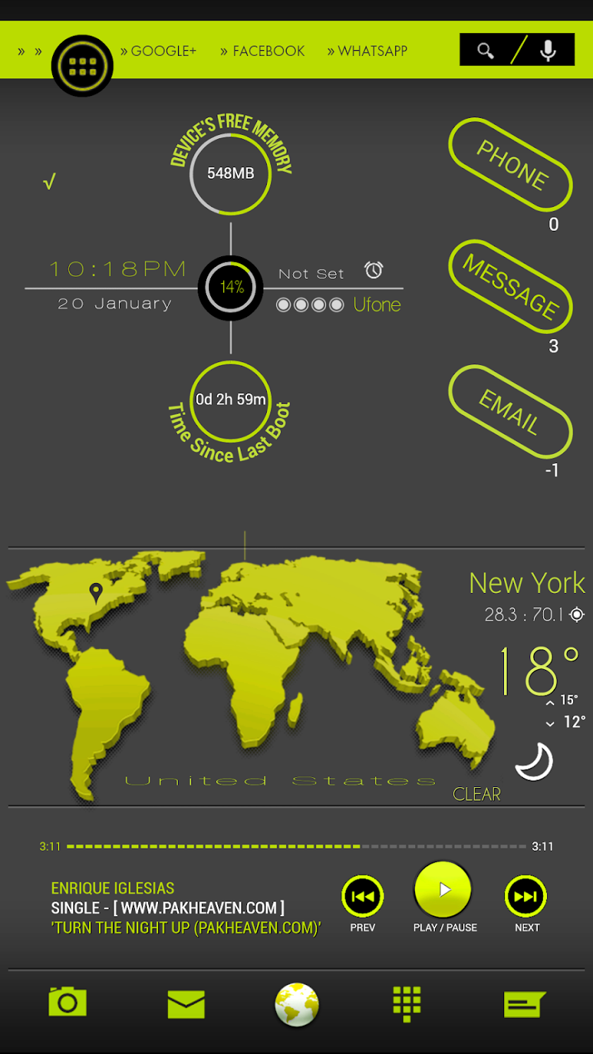 Zooper Widget 2014 Screen 3