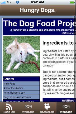 【免費生活App】Dog Food - Food or What?.-APP點子