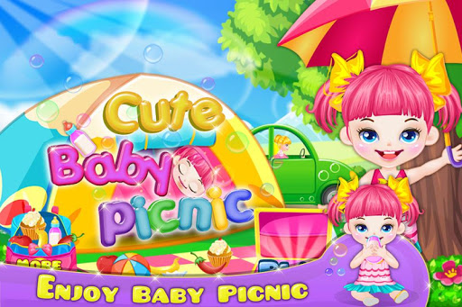 Cute Baby Picnic