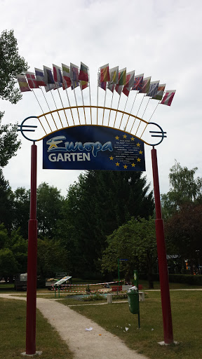 Eingang Europagarten