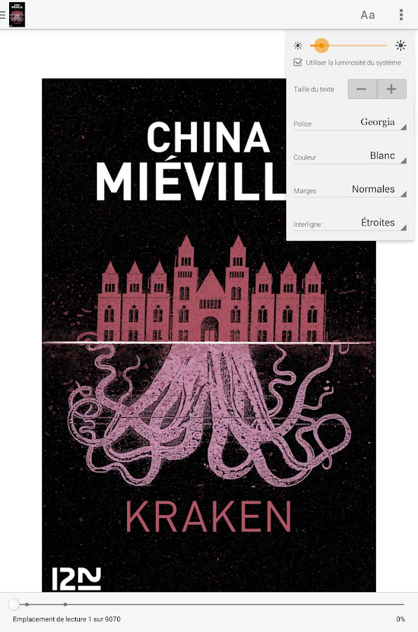   Kindle – Capture d'écran 