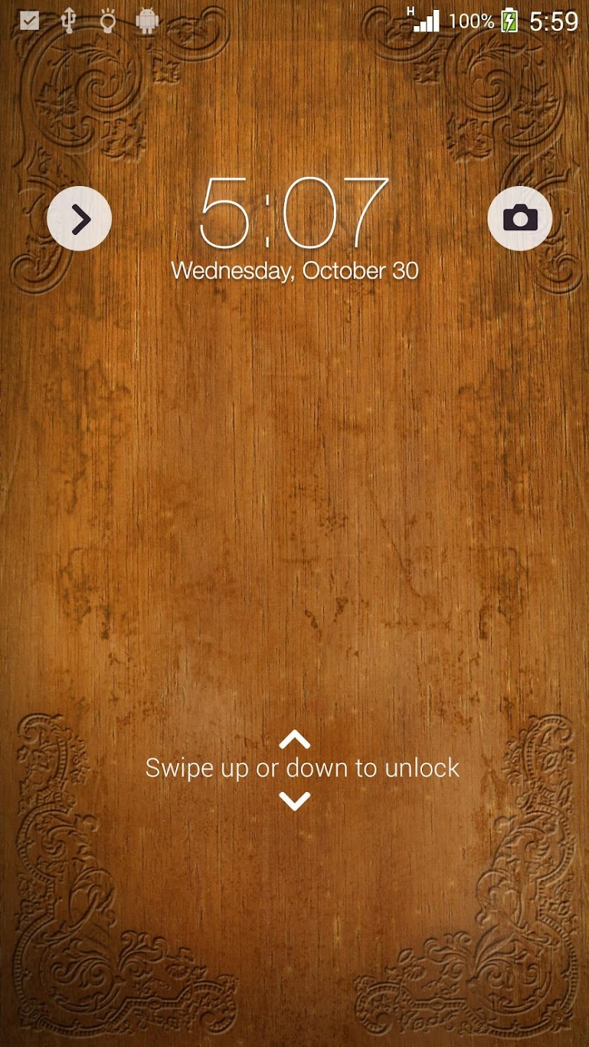 XPERIA™ Craftsmanship Theme Screen 3