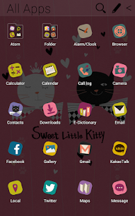 免費下載個人化APP|Sweet Kitty Atom Theme app開箱文|APP開箱王