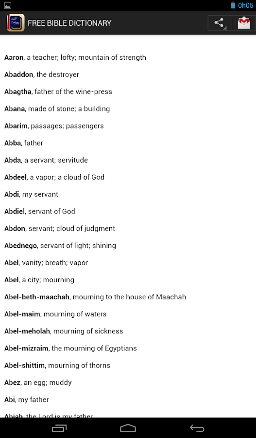 FREE BIBLE DICTIONARY Android Apps on Google Play