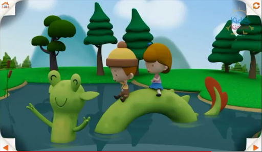 無料媒体与影片Appの湖の怪獣 - 童話|記事Game