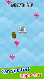 Flying Kiwi - Dot Swipe Action poster 3