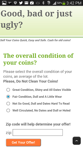 【免費財經App】Sell Silver Coins Cash4Coins-APP點子