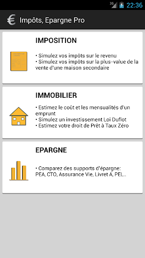 Impôts Immo Epargne