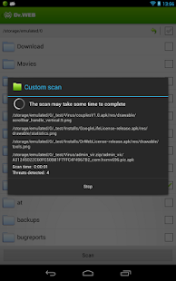 Dr.Web Anti-virus Life license - screenshot thumbnail