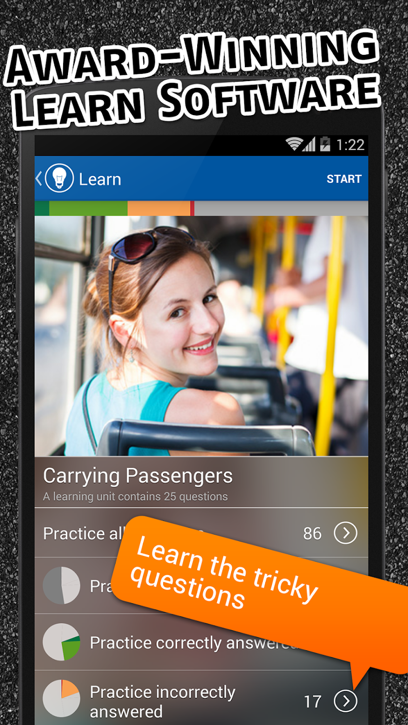 PCV Theory Test UK 2016 Screen 2