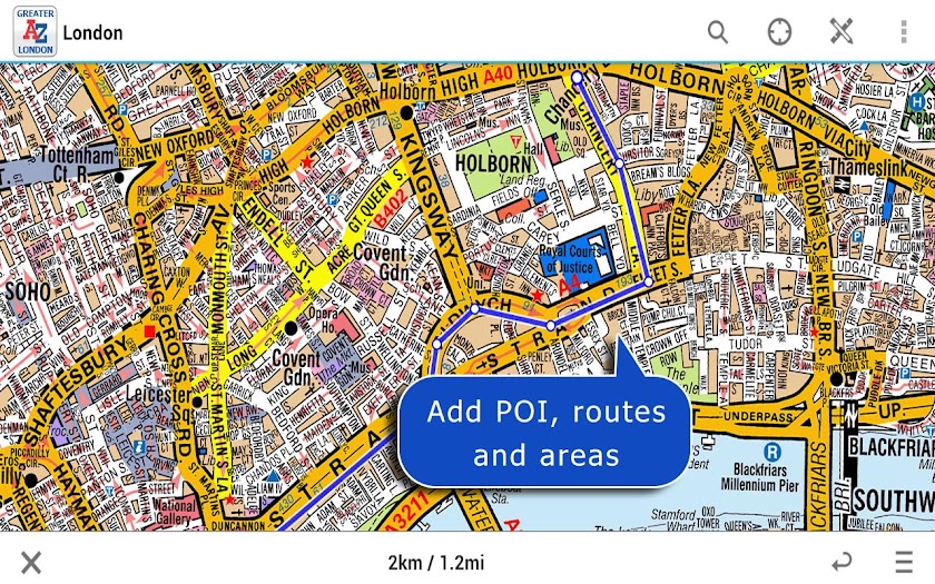 Greater London A-Z Map by Zuti Screen 3
