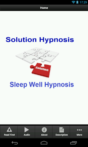 Sleep Well Hypnosis