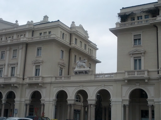 Novara - Palazzo Della Compagnia Mercantile Di Venezia