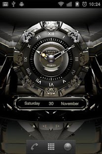 PRIMUS Luxury Clock Widget - náhled