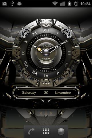 PRIMUS Luxury Clock Widget Screen 2