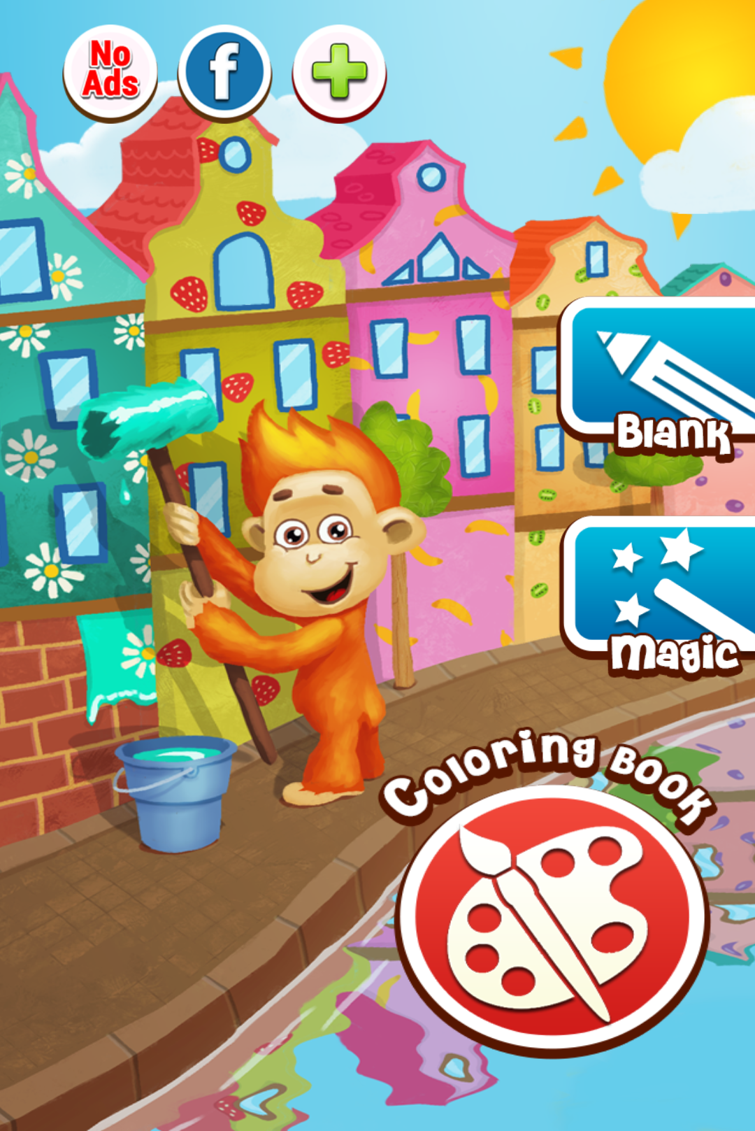 Android application Coloring book screenshort