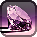 Purple Diamond Live Wallpaper mobile app icon