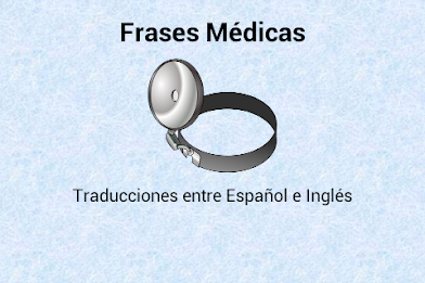 Spanish-English medical phrases poster 13
