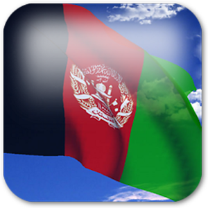 3D Afghanistan Flag logo