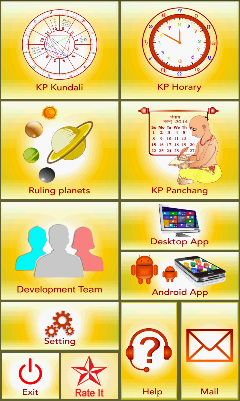 Android application Astrology - KP Pro screenshort