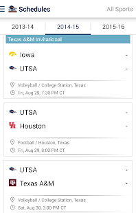 UTSA Athletics: Free Screenshots 2