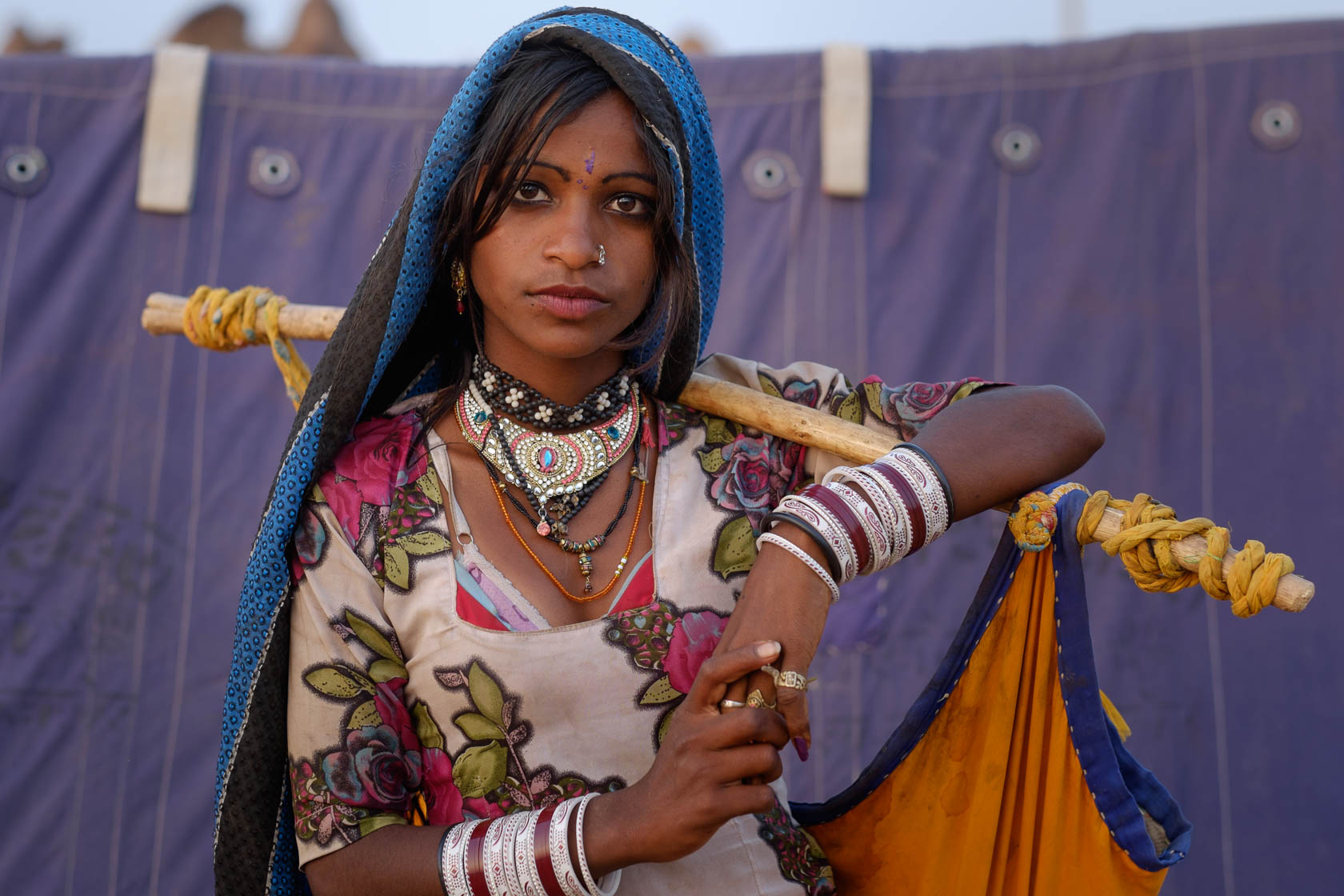 Kalbelia Woman, Pushkar, India