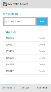 Free Download Raffle Ticket Organizer APK