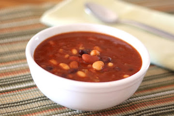 Vegetarian Four Bean and Chipotle Chili