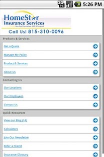 HomeStar Insurance Services Screenshots 1