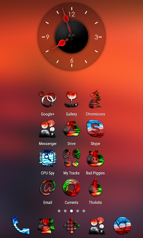Chromicons - Icon Pack - screenshot