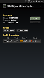 GSM Signal Monitoring Lite poster 1