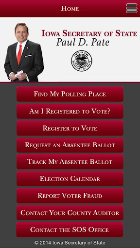 【免費工具App】Iowa Sec. of State Elections-APP點子