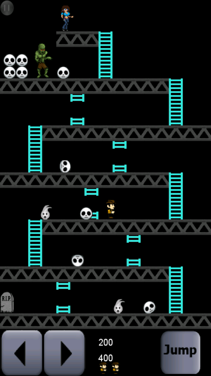 Zombie Kong - Platform Game Screen 3