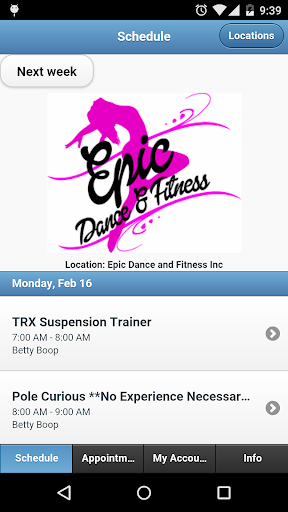 Epic Dance And Fitness Inc