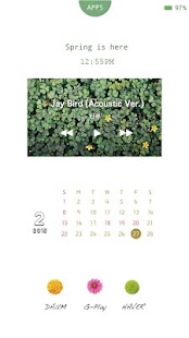 Download 행운을 부르는 클로버 버즈런처 테마 (홈팩) APK for PC