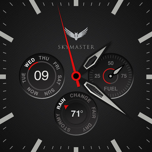 【免費個人化App】Skymaster Pilot Watch Face-APP點子