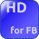 HD for Facebook mobile app icon