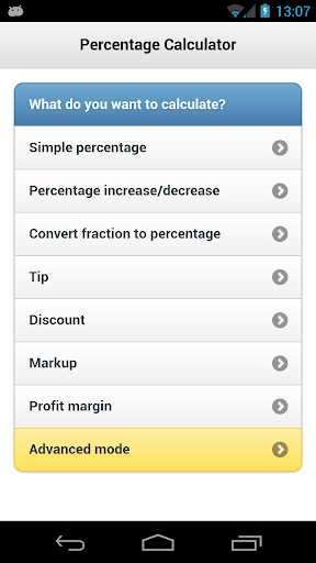 Percentage Calculator v1 PRO