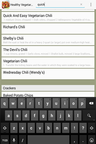 【免費書籍App】Healthy Vegetarian Recipes-APP點子