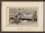 Shikaris (hunters), an Englishman and hunting booty in Tibet