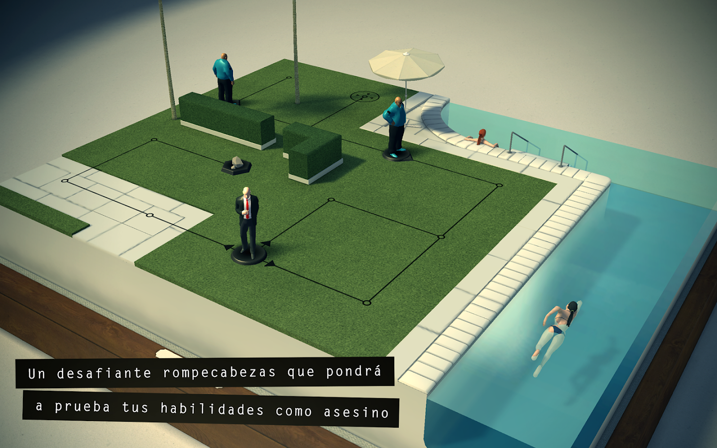 Hitman GO - screenshot