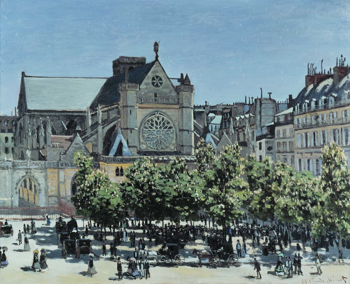 St Germain L Auxerrois Claude Monet Google Arts Culture