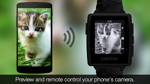 Android application PebbleCam screenshort