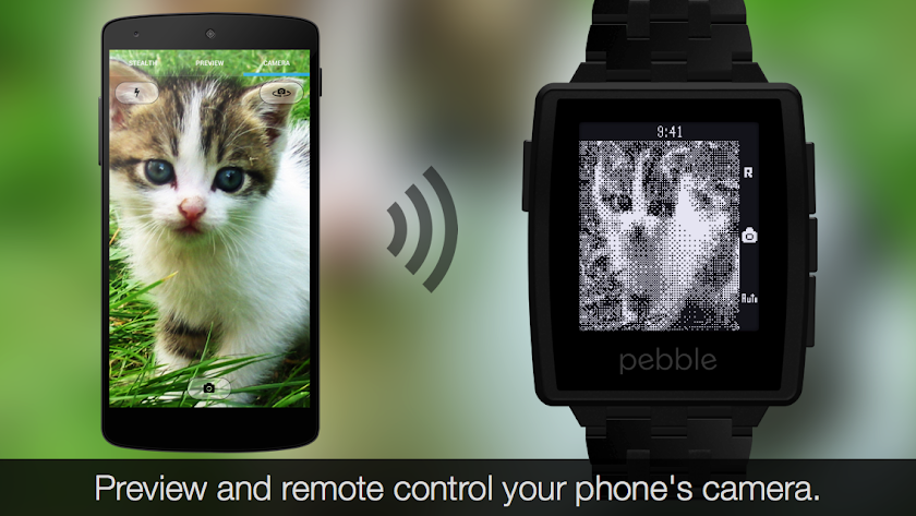 PebbleCam Screen 1