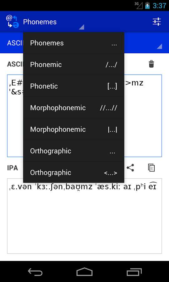 transcription phonetic app Converter Android Play on Phoneme Google Apps transcription phonetic app Converter Android Play on Phoneme Google Apps