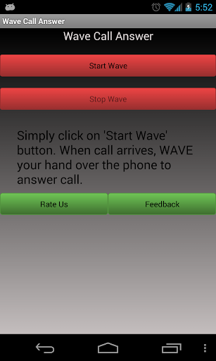 Wave Call Answer