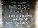 Stolperstein, Karl Zierke